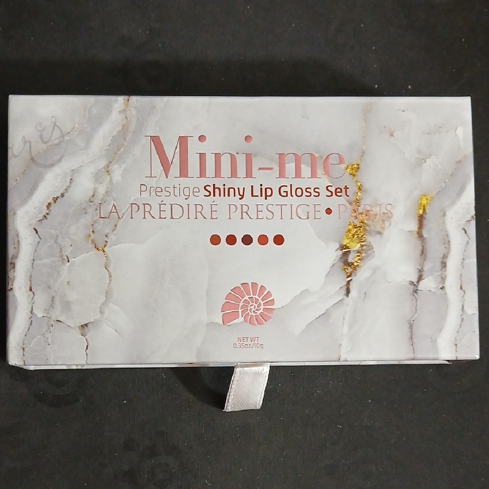 La Predire Mini-me Prestige Shiny Lip Gloss Set NIB